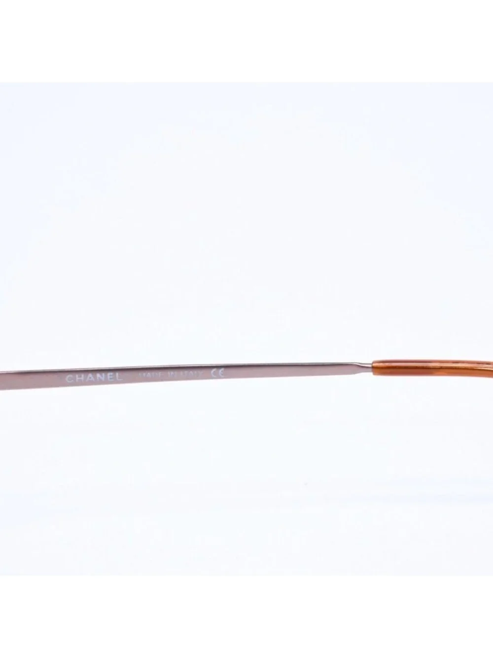 Chanel Sunglasses Eyewear CC Logo Orange Brown